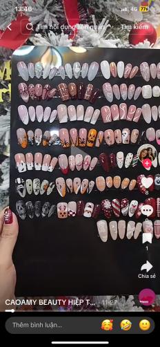 Mẫu nails xinh