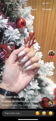 Mẫu nails xinh