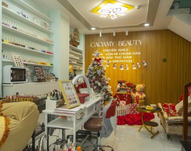 Nails Xinh Đ&oacute;n Gi&aacute;ng Sinh C&ugrave;ng Caoamy Beauty